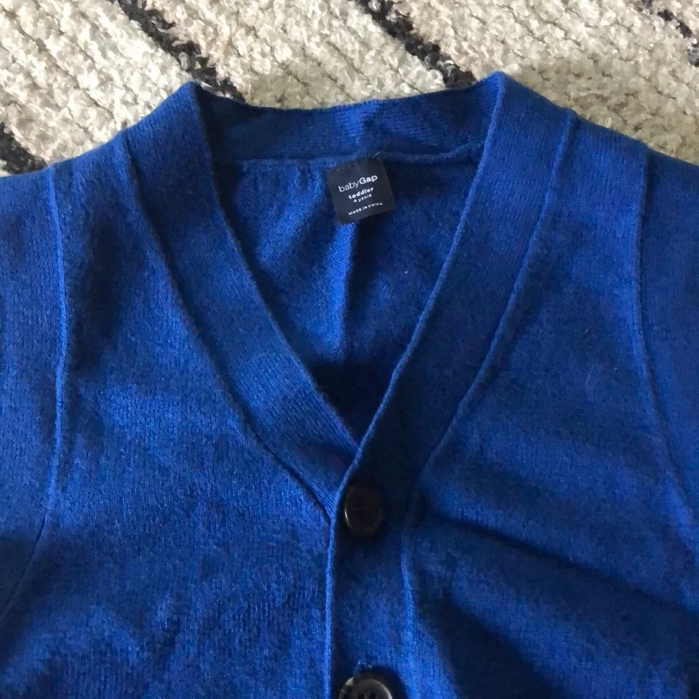 Baby Gap button down vest